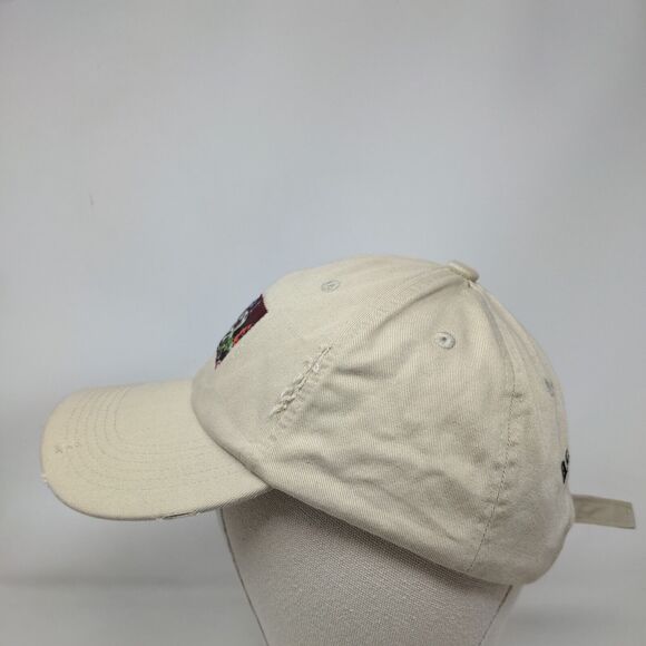 Blvk Savage Skull Patch Slideback Hat Tan One Size Adjustable District - Picture 3 of 8
